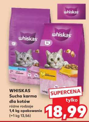 WHISKAS Sucha karma dla kotów