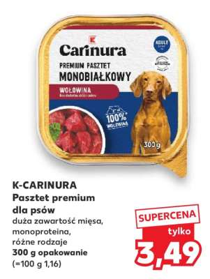K-CARINURA Pasztet premium dla psów