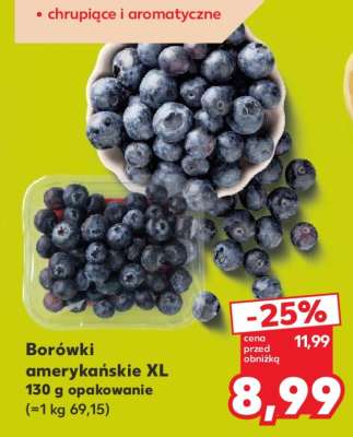 Borówki amerykańskie XL