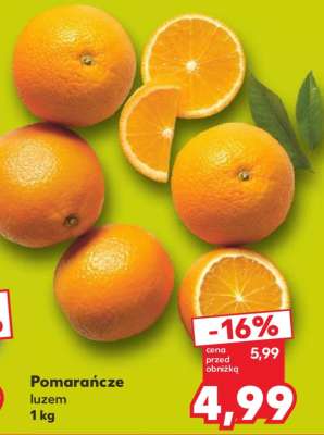 Pomarańcze, luzem 1 kg