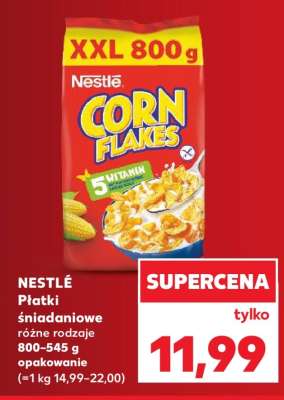 NESTLÉ Płatki śniadaniowe