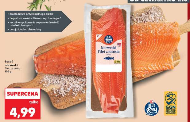 Norweski Filet z łososia