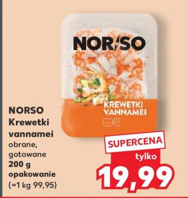 NORSO Krewetki vannamei
