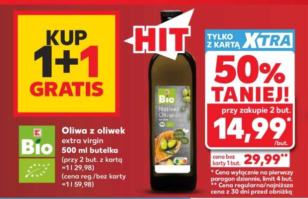 Oliwa z oliwek Extra Virgin 500 ml butelka