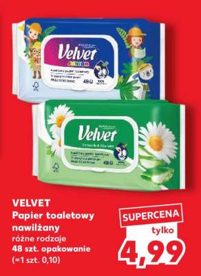 Velvet papier toaletowy nawilżany