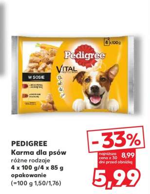 PEDIGREE Karma dla psów różne rodzaje