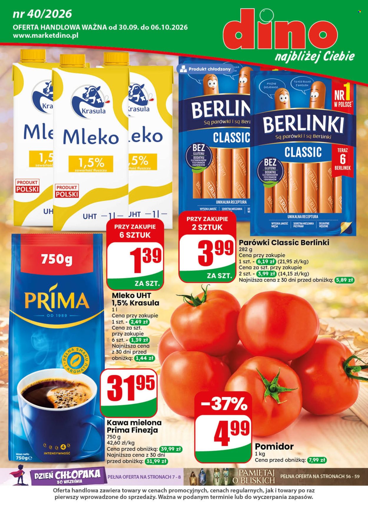 Gazetka Dino - 30.9.2026. - 6.10.2026.. Strona 1