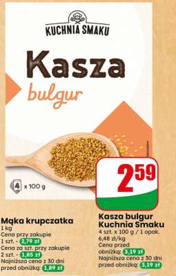Kasza bulgur Kuchnia Smaku