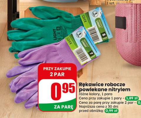 Rękawice robocze powlekane nitrylem