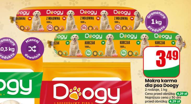 Mokra karma dla psa Doogy