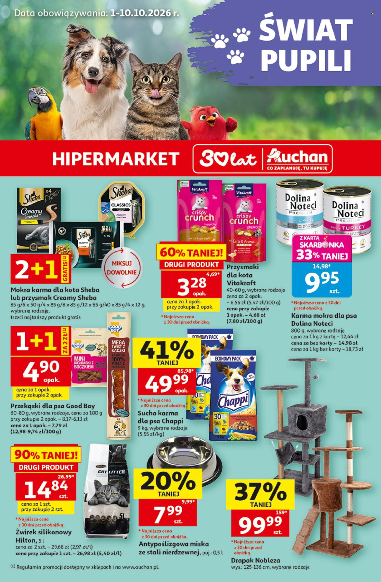 Gazetka Auchan - 1.10.2026. - 10.10.2026.. Strona 1