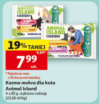 Karma mokra dla kota Animal Island