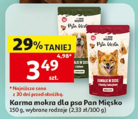 Karma mokra dla psa Pan Mięsko
