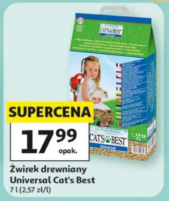 Żwirek drewniany Universal Cat's Best