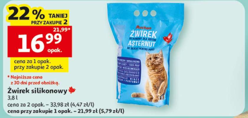 Żwirek silikonowy
