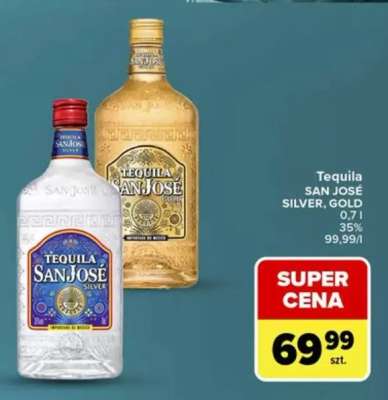 Tequila SAN JOSÉ SILVER, GOLD