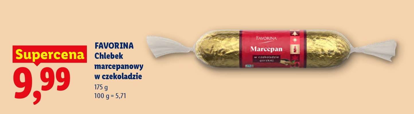 FAVORINA Chlebek marcepanowy w czekoladzie