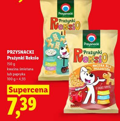 PRZYSNACKI Prażynki Reksio