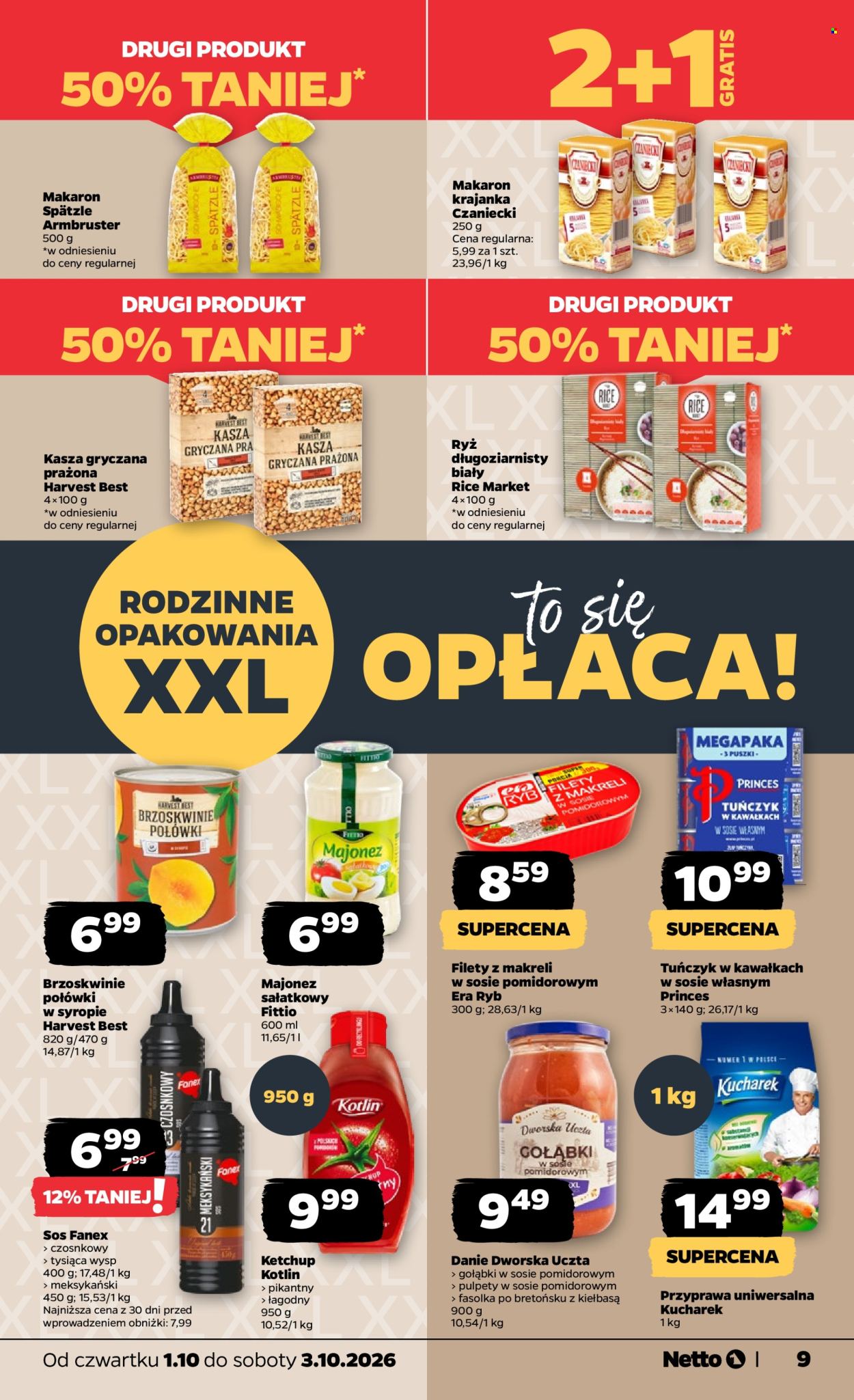 Gazetka Netto - 1.10.2026. - 3.10.2026.. Strona 9