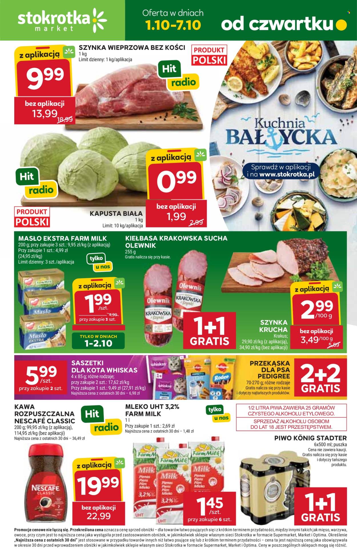 Gazetka Stokrotka Market - 1.10.2026. - 7.10.2026.. Strona 1