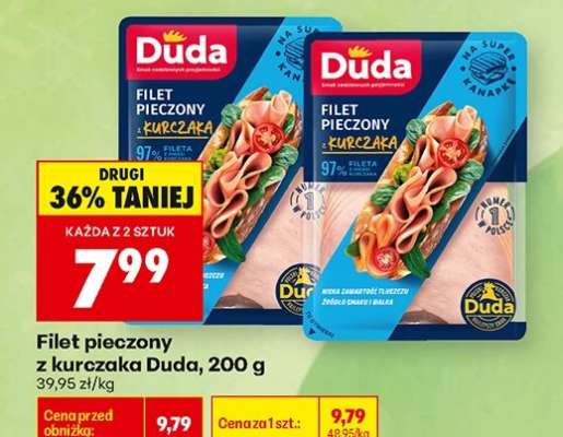 Filet pieczony z kurczaka Duda 200 g