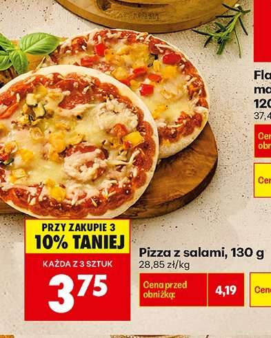 Pizza z salami 130 g