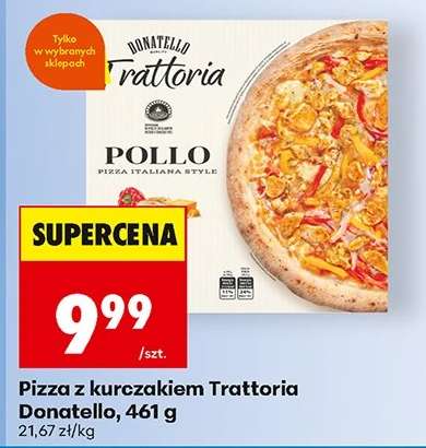 Pizza z kurczakiem Trattoria Donatello, 461 g