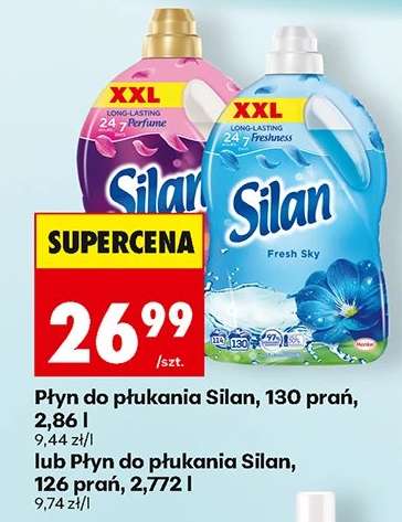 Płyn do płukania Silan, 130 prań, 2,86 l