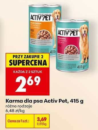 Karma dla psa Activ Pet, 415 g