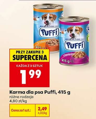 Karma dla psa Puffi, 415 g