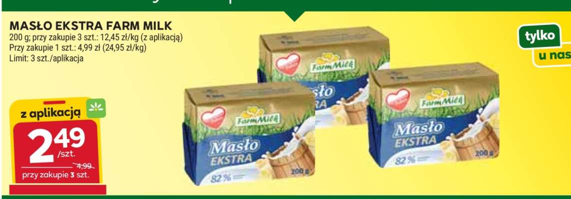 Masło ekstra Farm Milk