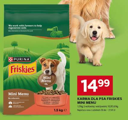 Karma dla psa Friskies Mini Menu