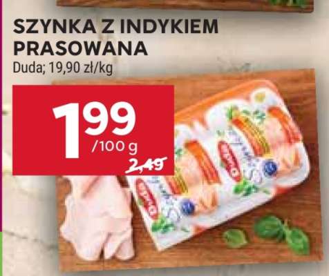 Szynka z indykiem prasowana*