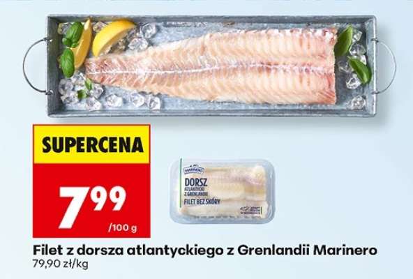 Filet z dorsza atlantyckiego z Grenlandii Marinero
