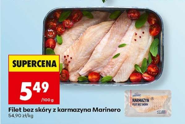 Filet bez skóry z karmazyna Marinero