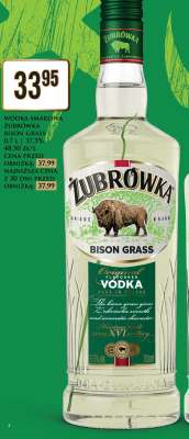 WÓDKA SMAKOWA ŻUBRÓWKA BISON GRASS