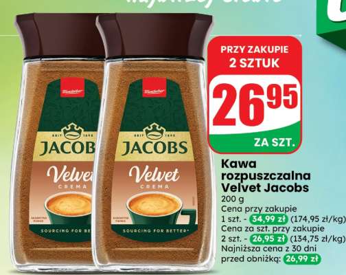Kawa rozpuszczalna Velvet Jacobs