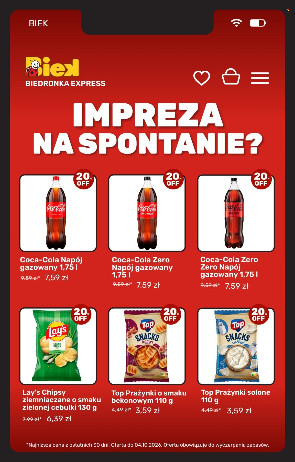 Gazetka Biedronka - 2.10.2026. - 4.10.2026.. Strona 26