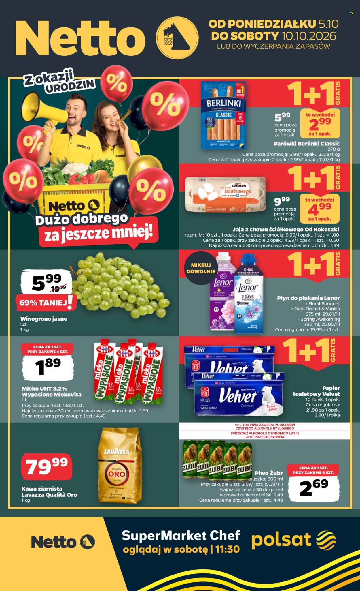 Gazetka Netto - 5.10.2026. - 10.10.2026.. Strona 1