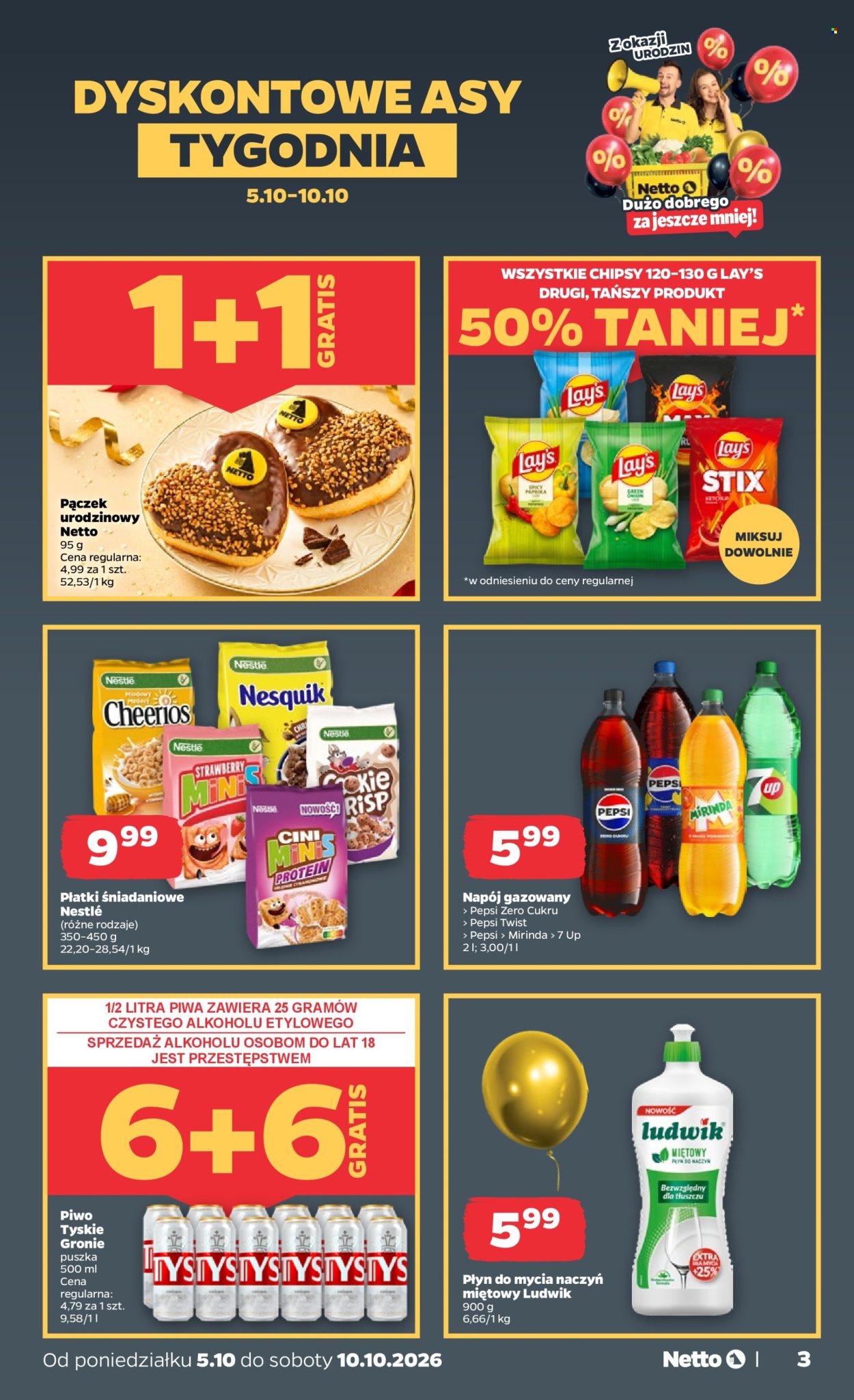Gazetka Netto - 5.10.2026. - 10.10.2026.. Strona 3