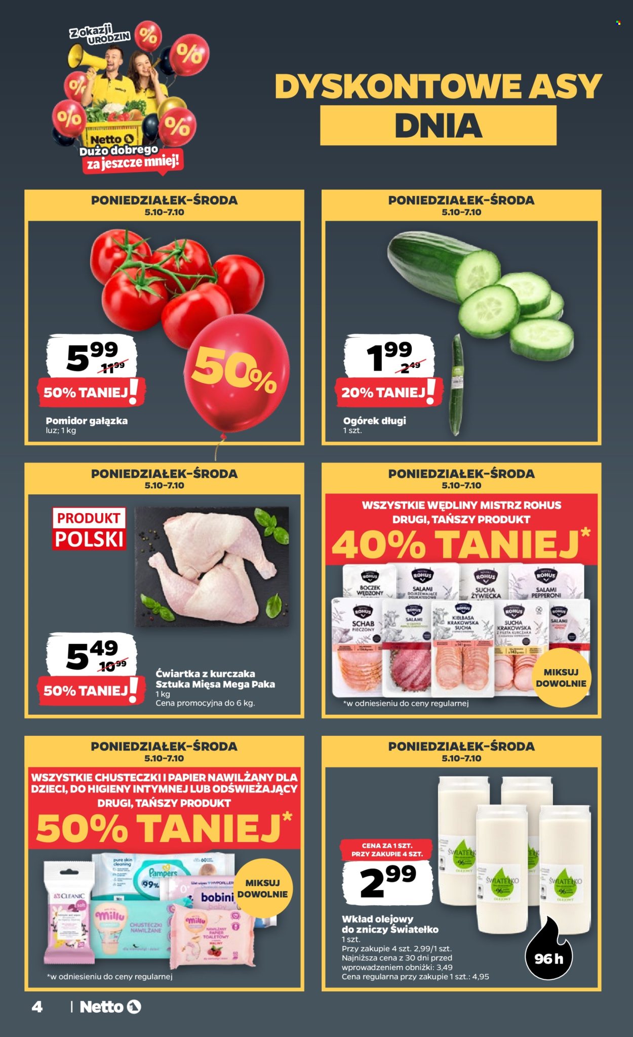 Gazetka Netto - 5.10.2026. - 10.10.2026.. Strona 4
