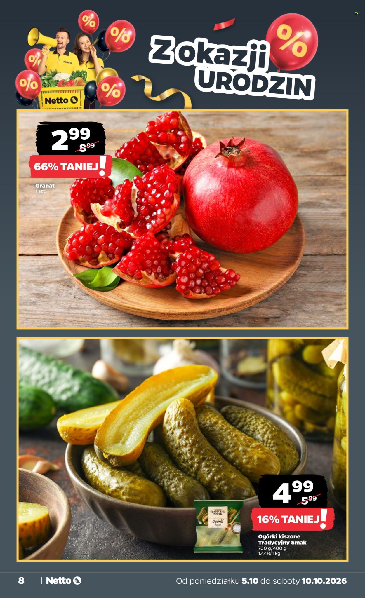 Gazetka Netto - 5.10.2026. - 10.10.2026.. Strona 8