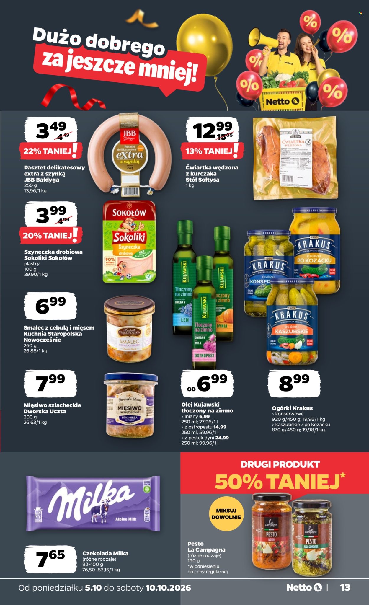 Gazetka Netto - 5.10.2026. - 10.10.2026.. Strona 13