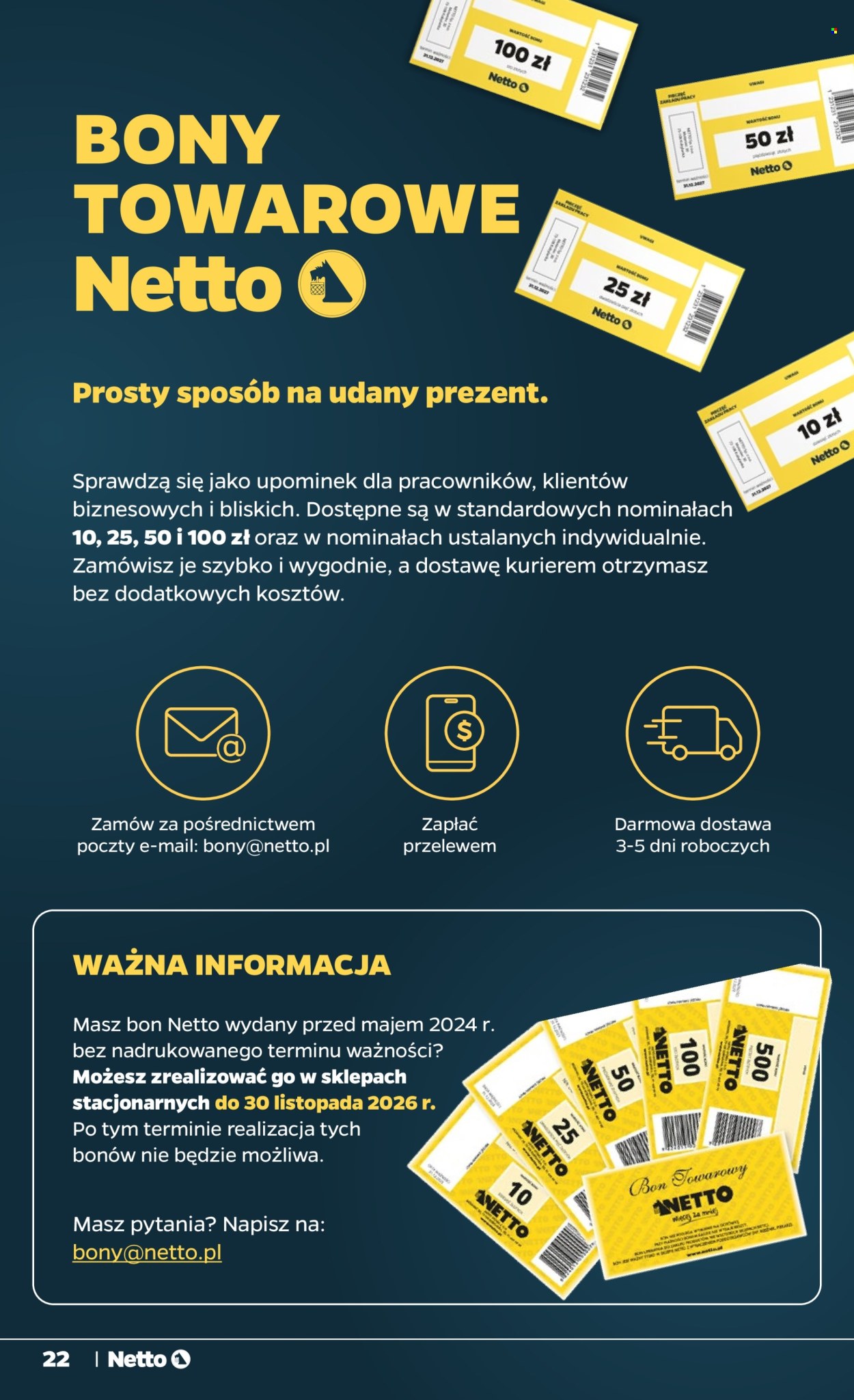 Gazetka Netto - 5.10.2026. - 10.10.2026.. Strona 22