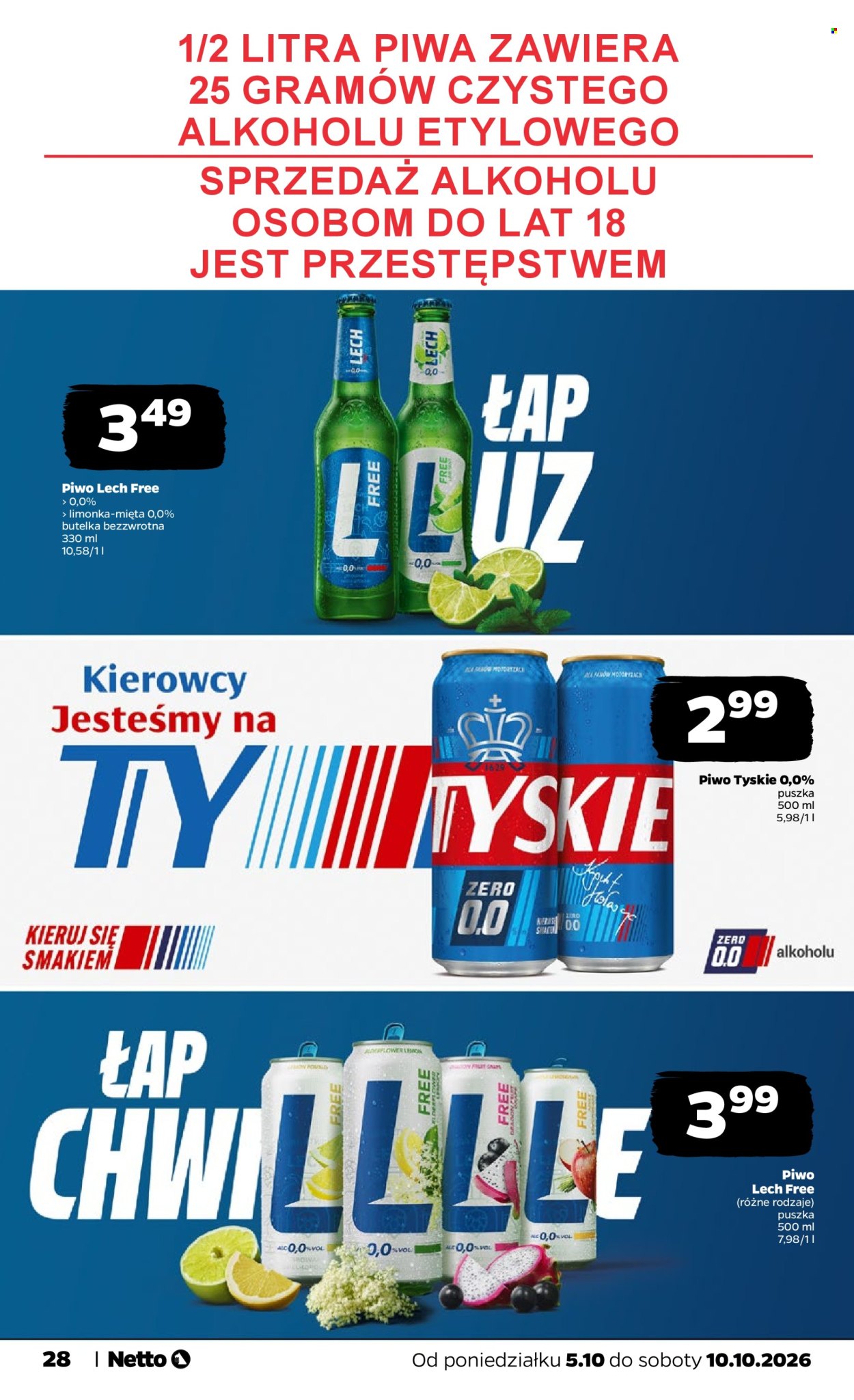 Gazetka Netto - 5.10.2026. - 10.10.2026.. Strona 28