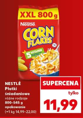 NESTLÉ Płatki śniadaniowe