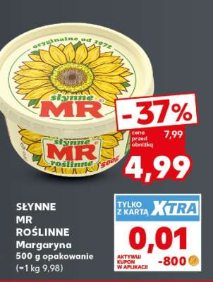 SŁYNNE MR ROŚLINNE Margaryna