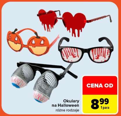 Okulary na Halloween