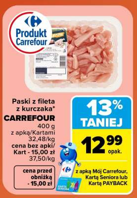 Paski z fileta z kurczaka