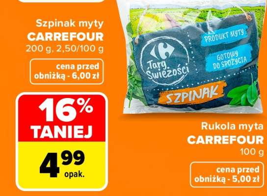 Szpinak myty CARREFOUR